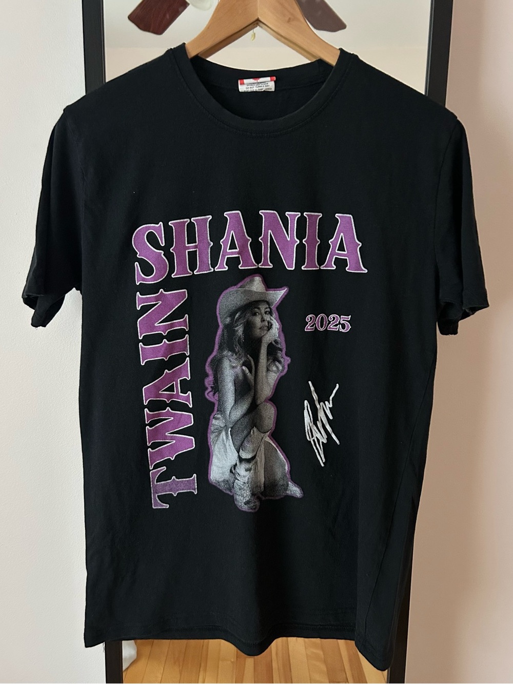 Shania Twain 🎤 🇨🇦 tour concert band tee shirt 2025 vintage